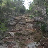Rocky descent