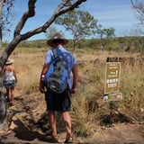 The trails are well marked