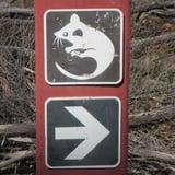Trail signage