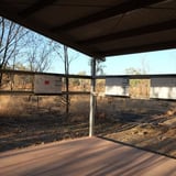 The trail head shelter at Home Valley 