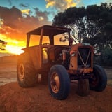 Dick is named after an iconic tractor personality in our town.  You can find him on the Interactive map.