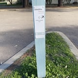 Follow the marker posts.