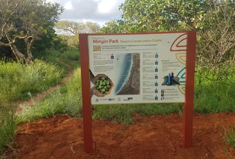 Park Trail Sign_MinyirrTrail_Broome_DBCA