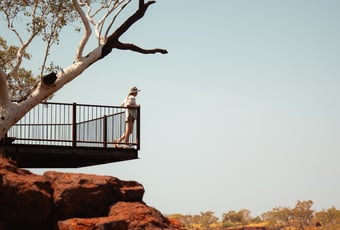 Hiker1_Oxer Lookout_Karijini NP_TourismWA