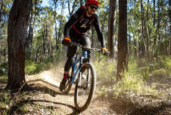Hula Lake Leschenaultia MTB Trails Stack Art Photography