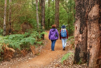 Gloucester NP walkers Frances Andrijich