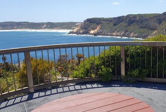 Tookulup Lookout seat views D'Entrecasteaux T Johnson