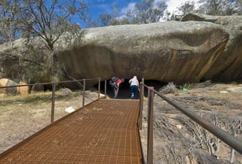 Kalari Trail, Mulkas Cave entry TourismWA