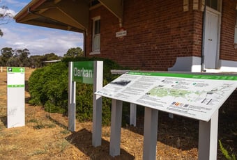 CollieDarkanRailTrail Trail head KChia