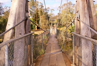 Convicts Trail_York Suspension Bridge_York Visitor Centre