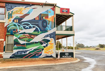 Wokalup Tavern Mural