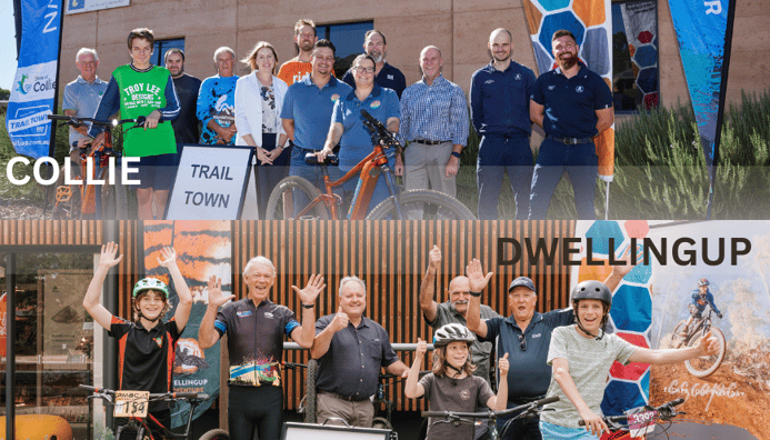 Photo related to: MEDIA RELEASE: Collie and Dwellingup Crowned as WA’s Premier Trail Towns!