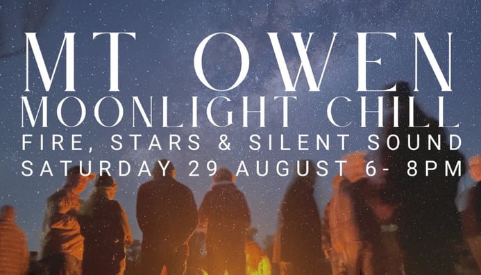 Photo related to: Mt Owen Moonlight Chill: Fire, Stars & Silent Sounds