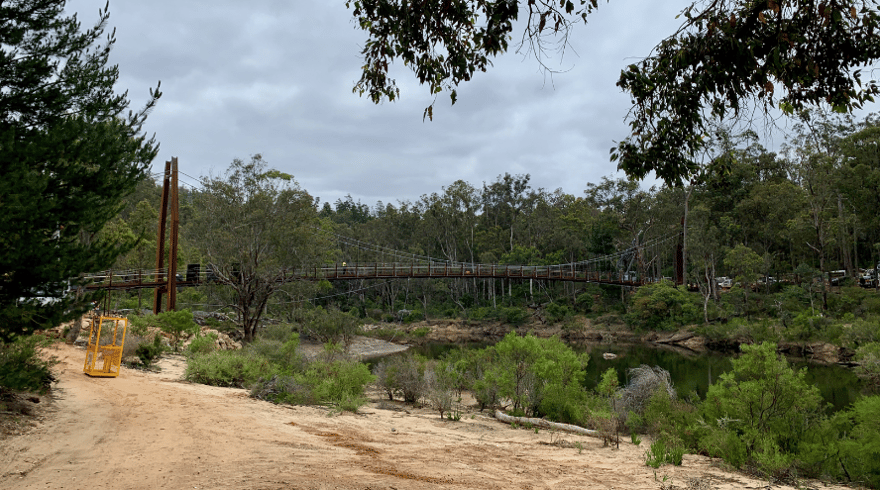 Photo related to: Dwaarlindjirraap Bridge Over The Murray River