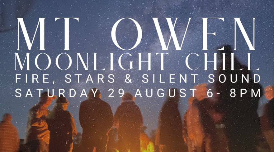 Photo related to: Mt Owen Moonlight Chill: Fire, Stars & Silent Sounds