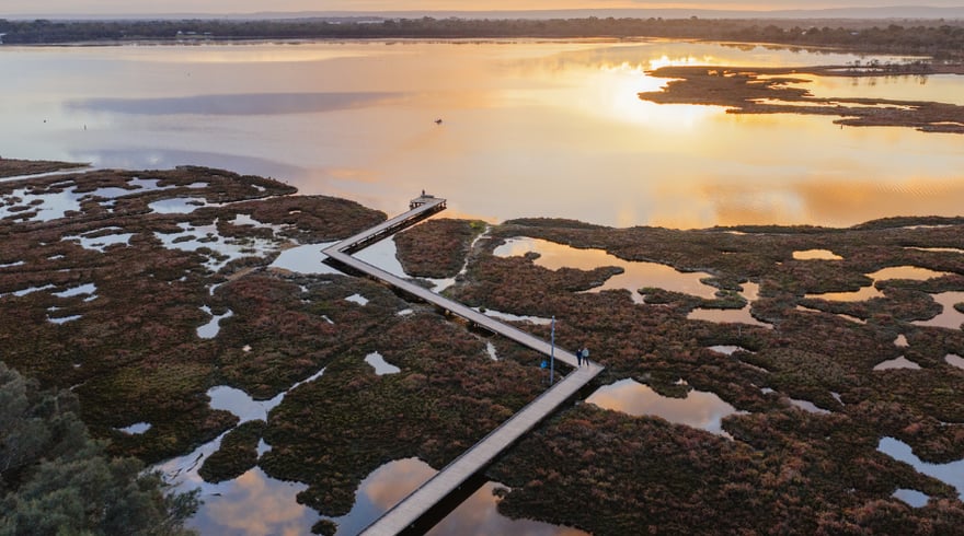 Photo related to: Sunrise Golden Hour Paddle - Accessible Guided Paddle Tour
