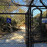Gated and fenced area