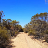 The trail is suitable for walking or 2WD vehicles