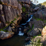 Waterfall from Paruna Creek located in Paruna Gorge