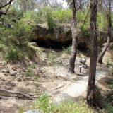 The "House of Wild Dogs Cave" on Dwerta Mia trail
