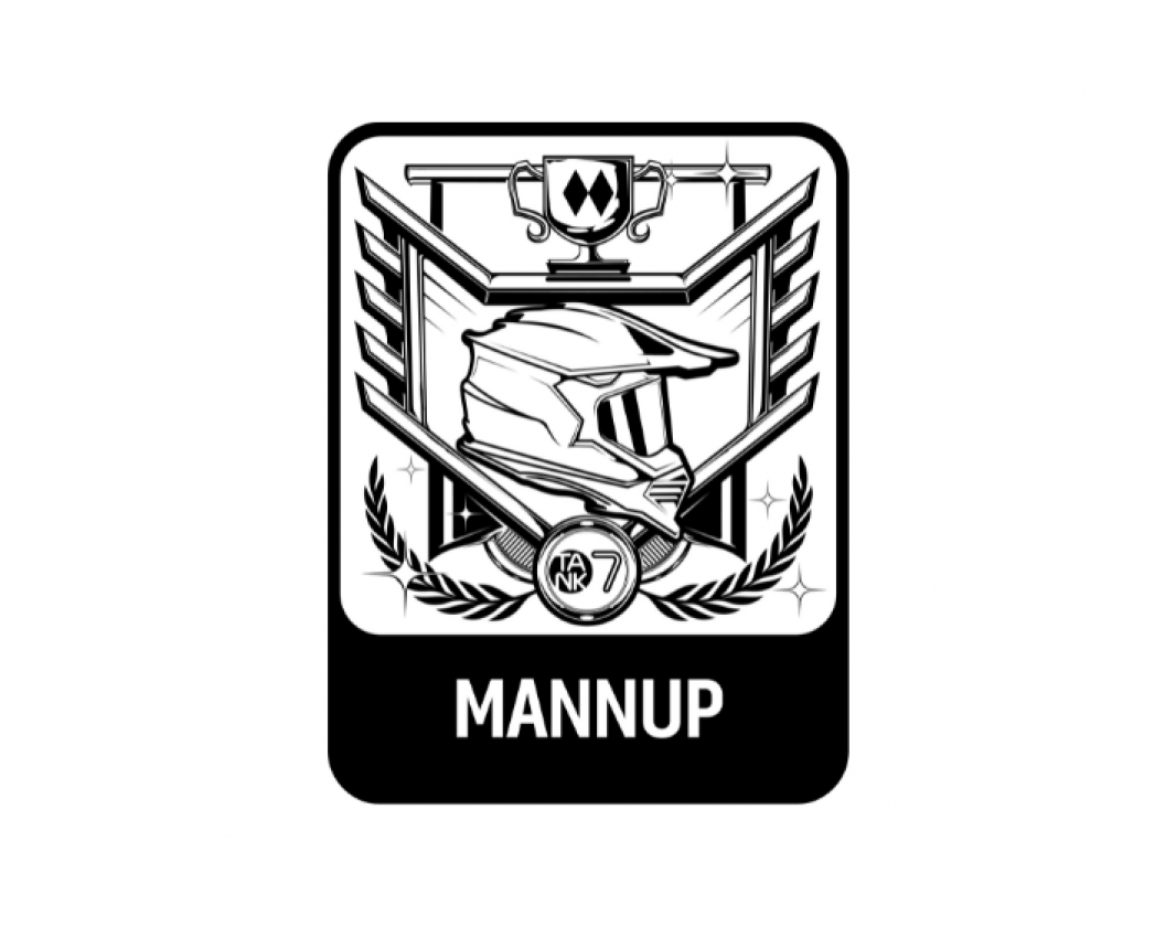 Mannup Badge Tank 7 Alex Crowley