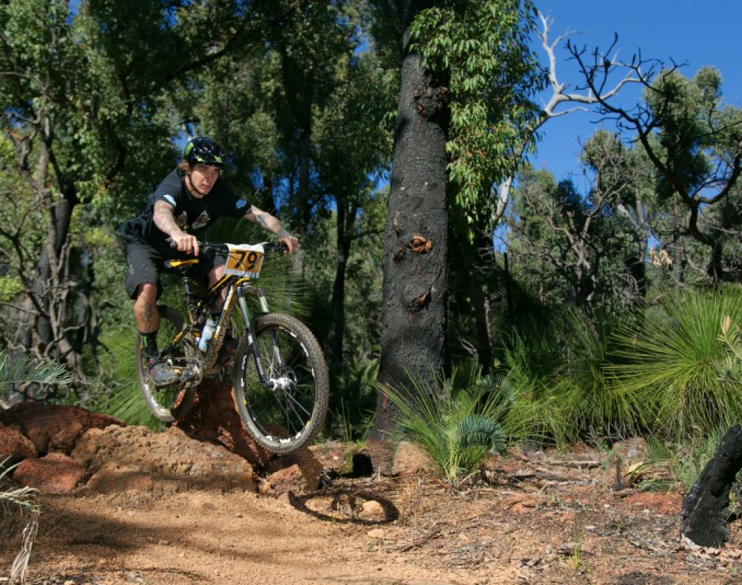 Sam Hill during the 2013 Gravity Enduro race