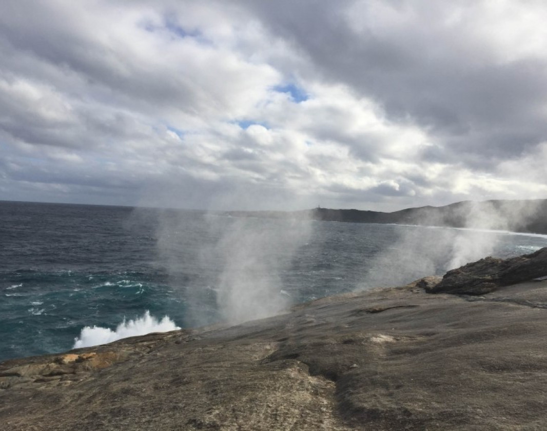 To see the Blowholes in action, go on a windy day.  The sound of the blowholes is impressive.