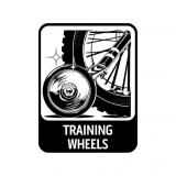 Training Wheels Badge Tank 7 Alex Crowley