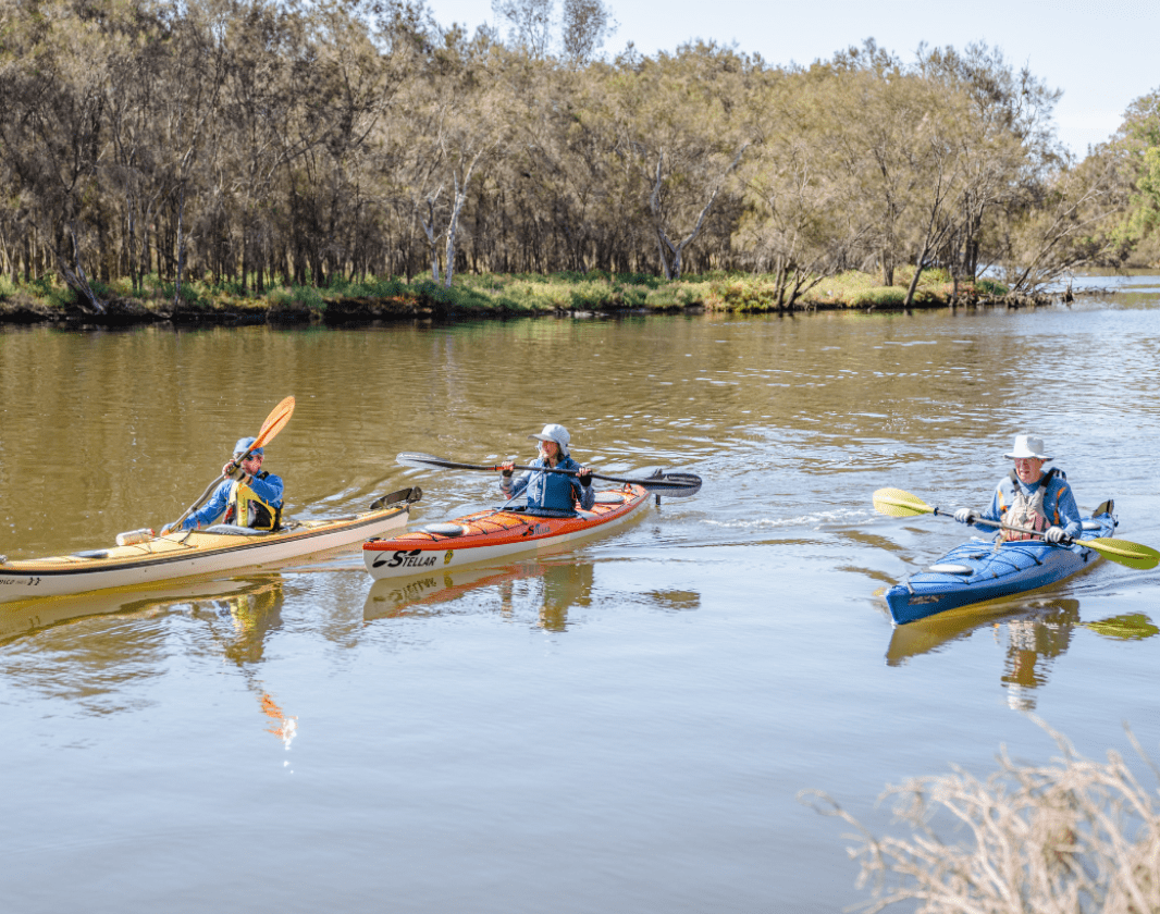 Paddlers1 Serpentineriver Peel Canoe Trails Credit Visit Mandurah